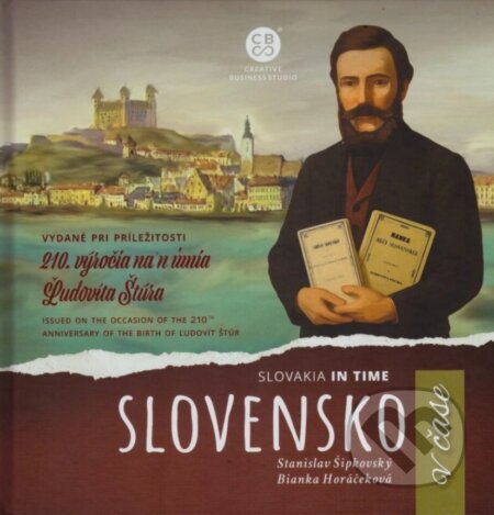 Kniha: Slovensko v čase (Bianka Horáčeková a Stanislav Šipkovský). CBS, 2025 Kniha: Slovensko v čase (Bianka Horáčeková a Stanislav Šipkovský). CBS, 2025