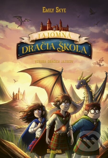 Kniha: Tajomná dračia škola 6: Vzbura dračích jazdcov (Emily Skye). Stonožka, 2026 Kniha: Tajomná dračia škola 6: Vzbura dračích jazdcov (Emily Skye). Stonožka, 2026