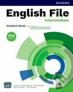 Kniha: English File fifth edition Intermediate Student Book with access to Exam Confidence (Clive Oxenden a Christina Latham-Koenig). Oxford University Press, 2025 Kniha: English File fifth edition Intermediate Student Book with access to Exam Confidence (Clive Oxenden a Christina Latham-Koenig). Oxford University Press, 2025