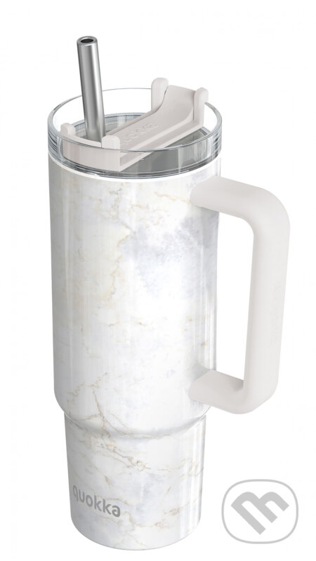 Nerezový termohrnček so slamkou Vibe Marble 880 ml (Quokka). Quokka, 2025 Nerezový termohrnček so slamkou Vibe Marble 880 ml (Quokka). Quokka, 2025