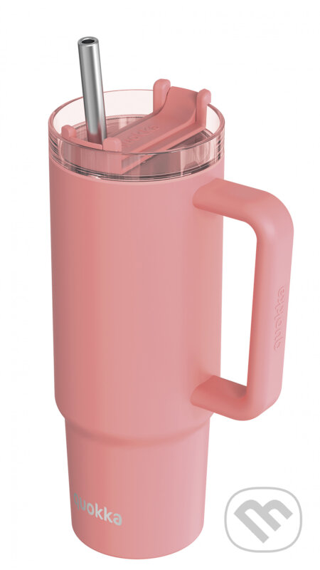 Nerezový termohrnček so slamkou Vibe Coral 880 ml (Quokka). Quokka, 2025 Nerezový termohrnček so slamkou Vibe Coral 880 ml (Quokka). Quokka, 2025