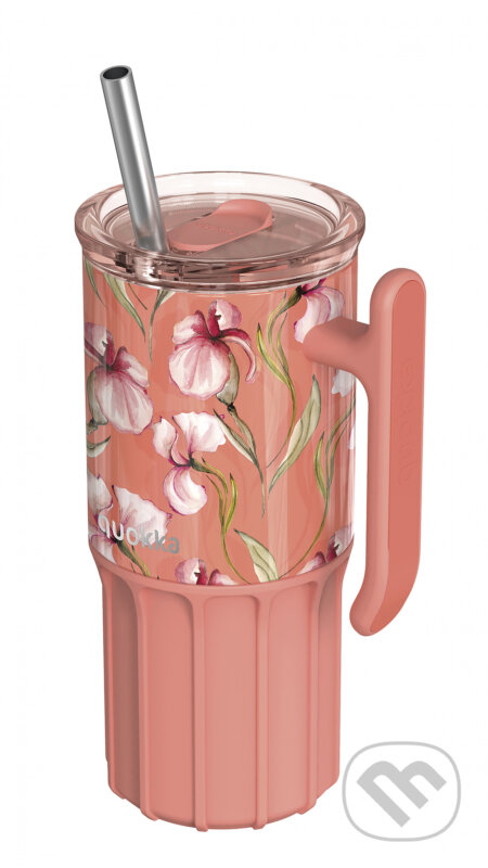 Nerezový termohrnček so slamkou Umi Floral Coral 720 ml (Quokka). Quokka, 2025 Nerezový termohrnček so slamkou Umi Floral Coral 720 ml (Quokka). Quokka, 2025
