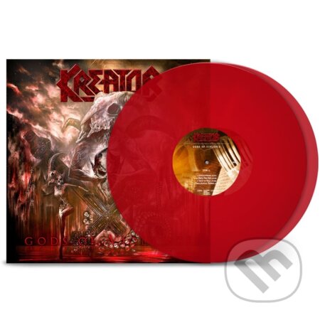 Hudobné CD: Kreator: Gods Of Violence (2LP) (Bertus). Bertus, 2025 Hudobné CD: Kreator: Gods Of Violence (2LP) (Bertus). Bertus, 2025