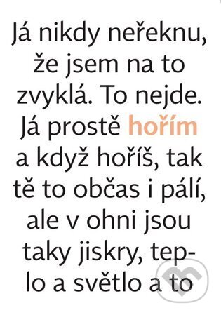 Kniha: Hořím (Simona Bagarová). , 2022 Kniha: Hořím (Simona Bagarová). , 2022
