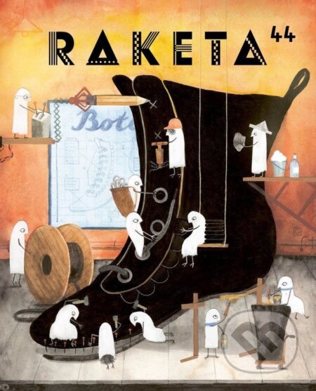 Kniha: Raketa 44 - Boty (Labyrint). Labyrint, 2025 Kniha: Raketa 44 - Boty (Labyrint). Labyrint, 2025