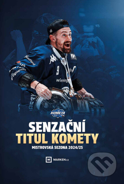 Kniha: Senzační titul Komety (Václav Trávníček, Dominik Dubovči, Lukáš Zrotal a Jakub Ruč). eSports, 2025 Kniha: Senzační titul Komety (Václav Trávníček, Dominik Dubovči, Lukáš Zrotal a Jakub Ruč). eSports, 2025