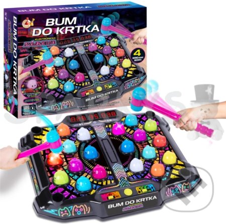 Společenská hra: Elektronická hra Bum do krtka (EPEE). EPEE, 2025 Společenská hra: Elektronická hra Bum do krtka (EPEE). EPEE, 2025