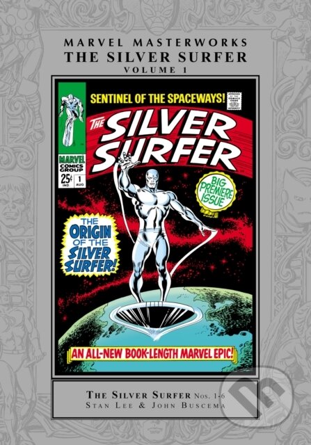 Kniha: Marvel Masterworks: The Silver Surfer Vol. 1 (Remasterworks) (Roy Thomas a Stan Lee). Marvel, 2025 Kniha: Marvel Masterworks: The Silver Surfer Vol. 1 (Remasterworks) (Roy Thomas a Stan Lee). Marvel, 2025