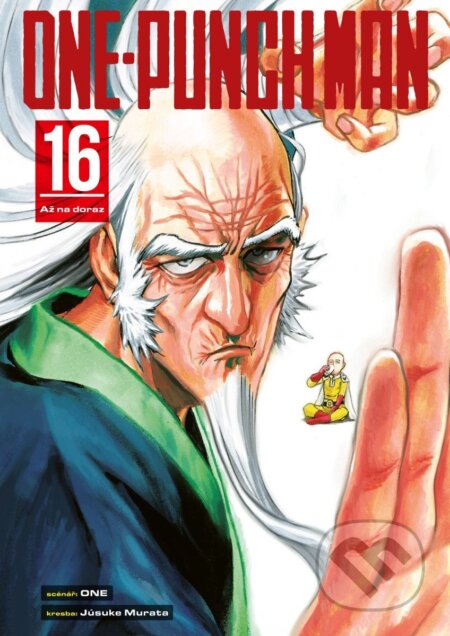 Kniha: One-Punch Man 16 - Až na doraz (ONE). Crew, 2025 Kniha: One-Punch Man 16 - Až na doraz (ONE). Crew, 2025