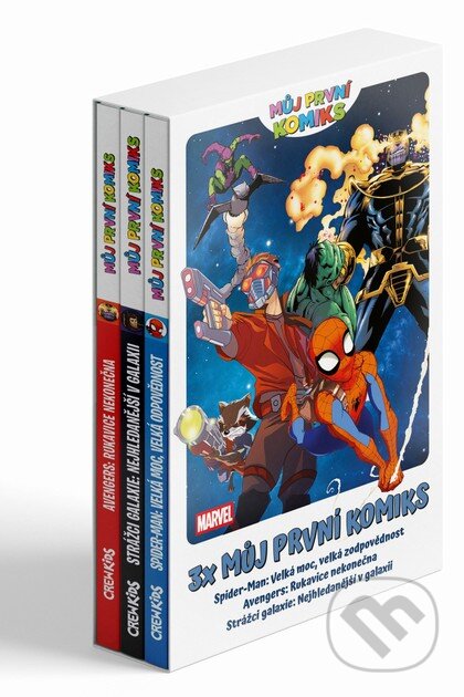 Kniha: Balíček 3x Můj první komiks Superhrdinové (Joe Caramanga). Crew, 2025 Kniha: Balíček 3x Můj první komiks Superhrdinové (Joe Caramanga). Crew, 2025
