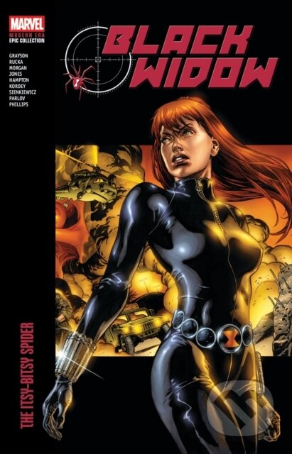Kniha: Black Widow Modern Era Epic Collection: The Itsy-Bitsy Spider (Devin Grayson, Richard K. Morgan a Greg Rucka). Marvel, 2025 Kniha: Black Widow Modern Era Epic Collection: The Itsy-Bitsy Spider (Devin Grayson, Richard K. Morgan a Greg Rucka). Marvel, 2025
