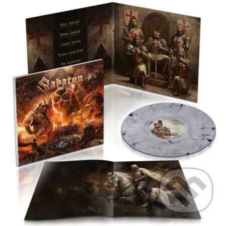 Hudební CD: Sabaton: Legends Templars Edition (White Marble Vinyl)) (LP) (Mystic Production). Mystic Production, 2025 Hudební CD: Sabaton: Legends Templars Edition (White Marble Vinyl)) (LP) (Mystic Production). Mystic Production, 2025