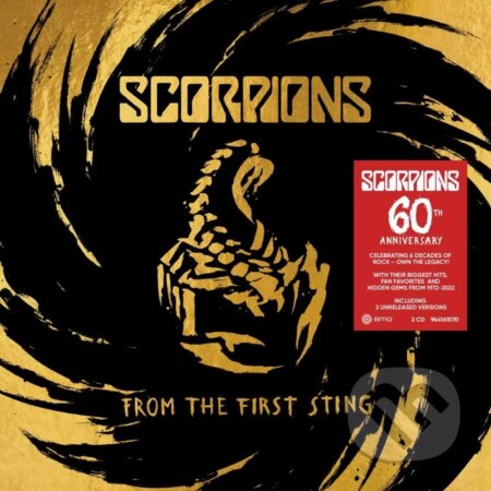Hudební CD: Scorpions: From The First Sting CD (Universal Music). Universal Music, 2025 Hudební CD: Scorpions: From The First Sting CD (Universal Music). Universal Music, 2025