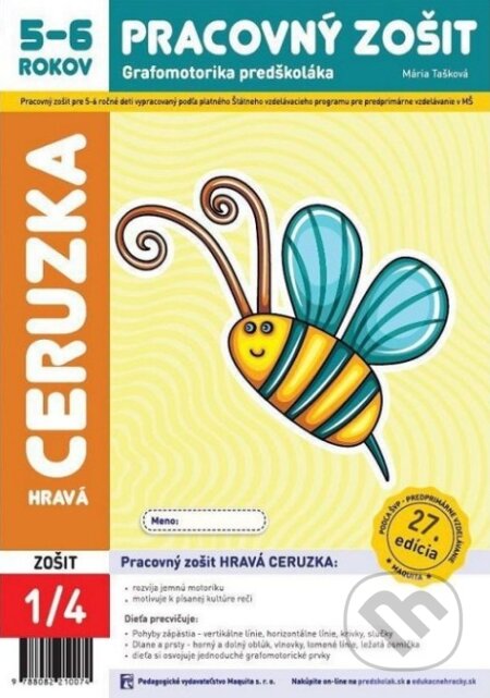 Kniha: Hravá ceruzka (Mária Tašková). Maquita, 2025 Kniha: Hravá ceruzka (Mária Tašková). Maquita, 2025