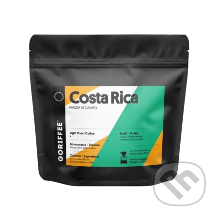 Kávy a čaje: Costa Rica Magia De Campo Honey (Goriffee). Goriffee, 2025 Kávy a čaje: Costa Rica Magia De Campo Honey (Goriffee). Goriffee, 2025