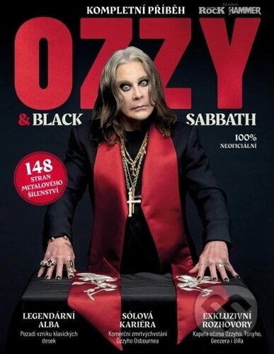 Kniha: Ozzy & Black Sabbath (Autorský kolektiv). Extra Publishing, 2025 Kniha: Ozzy & Black Sabbath (Autorský kolektiv). Extra Publishing, 2025