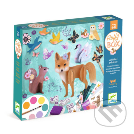 Spoločenská hra: Fluffy box: veľká kreatívna sada 6 aktivít (Djeco). Djeco, 2025 Spoločenská hra: Fluffy box: veľká kreatívna sada 6 aktivít (Djeco). Djeco, 2025