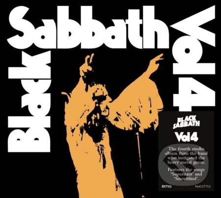Hudební CD: Black Sabbath: Vol. 4 (CD) (Universal Music). Universal Music, 2025 Hudební CD: Black Sabbath: Vol. 4 (CD) (Universal Music). Universal Music, 2025
