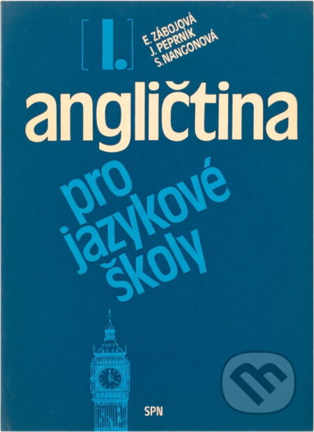 Kniha: Angličtina pro jazykové školy (Eva Zábojová, Stella Nangonová a Jaroslav Peprník). Státní pedagogické nakladatelství, 1982 Kniha: Angličtina pro jazykové školy (Eva Zábojová, Stella Nangonová a Jaroslav Peprník). Státní pedagogické nakladatelství, 1982