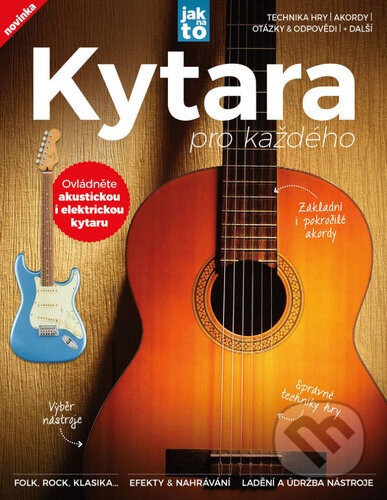 Kniha: Kytara pro každého (Charles Ginger). Extra Publishing, 2025 Kniha: Kytara pro každého (Charles Ginger). Extra Publishing, 2025