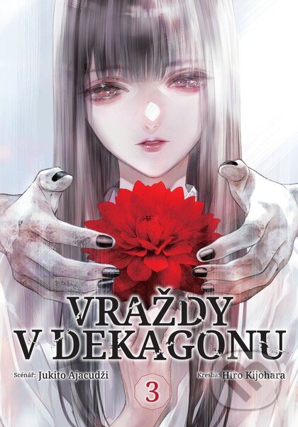 Kniha: Vraždy v Dekagonu 3 (Jukito Ajacudži). Crew, 2025 Kniha: Vraždy v Dekagonu 3 (Jukito Ajacudži). Crew, 2025