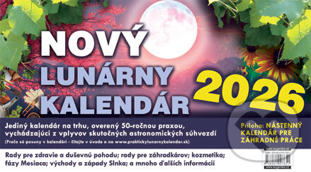 Nový Lunárny kalendár 2026 (Jakubec Vladimír). Eugenika, 2025 Nový Lunárny kalendár 2026 (Jakubec Vladimír). Eugenika, 2025