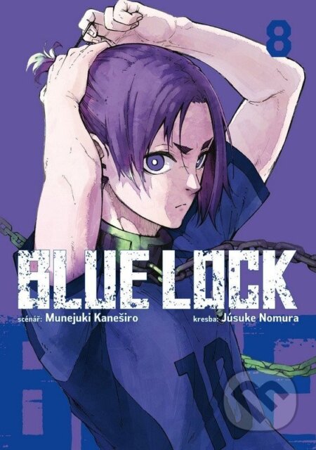 Kniha: Blue Lock 8 (česky) (Muneyuki Kaneshiro). Crew, 2025 Kniha: Blue Lock 8 (česky) (Muneyuki Kaneshiro). Crew, 2025