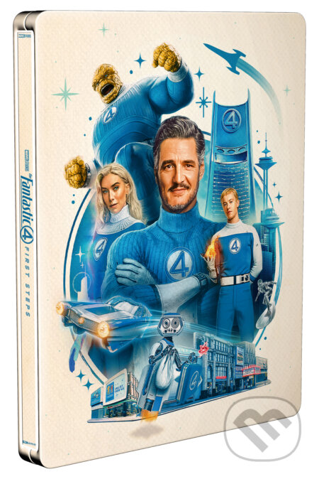 Film: Fantastická 4: První kroky (Matt Shakman) (Steelbook). Magicbox, 2025 Film: Fantastická 4: První kroky (Matt Shakman) (Steelbook). Magicbox, 2025