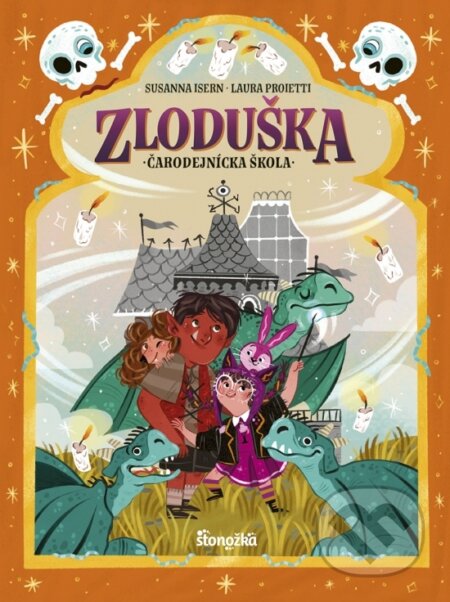 Kniha: Zloduška 5: Čarodejnícka škola (Susanna Isern). Stonožka, 2026 Kniha: Zloduška 5: Čarodejnícka škola (Susanna Isern). Stonožka, 2026