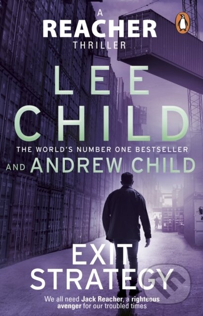 Kniha: Exit Strategy (Andrew Child a Lee Child). Transworld, 2026 Kniha: Exit Strategy (Andrew Child a Lee Child). Transworld, 2026
