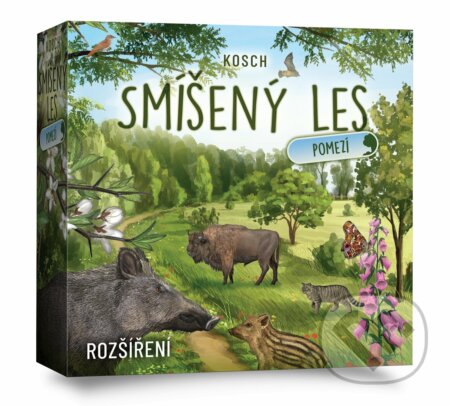 Společenská hra: Smíšený les: Pomezí (rozšírenie) (Blackfire). Blackfire, 2025 Společenská hra: Smíšený les: Pomezí (rozšírenie) (Blackfire). Blackfire, 2025