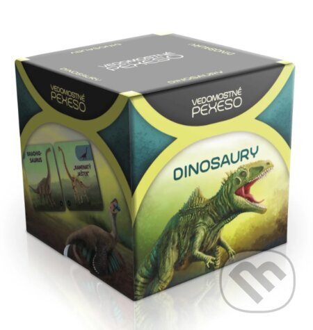 Společenská hra: Vedomostné pexeso - Dinosaury (Albi). Albi, 2025 Společenská hra: Vedomostné pexeso - Dinosaury (Albi). Albi, 2025