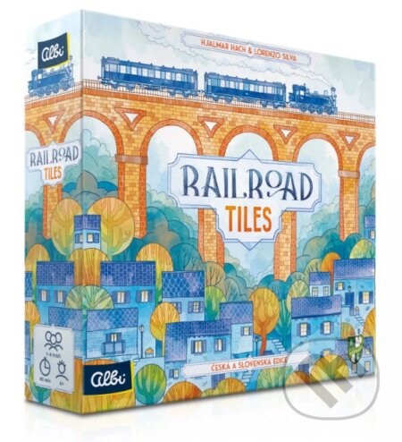 Spoločenská hra: Railroad Tiles (Albi). Albi, 2025 Spoločenská hra: Railroad Tiles (Albi). Albi, 2025