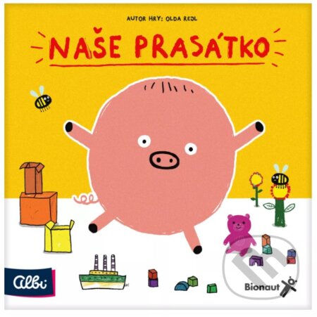Spoločenská hra: Naše prasátko (Albi). Albi, 2025 Spoločenská hra: Naše prasátko (Albi). Albi, 2025