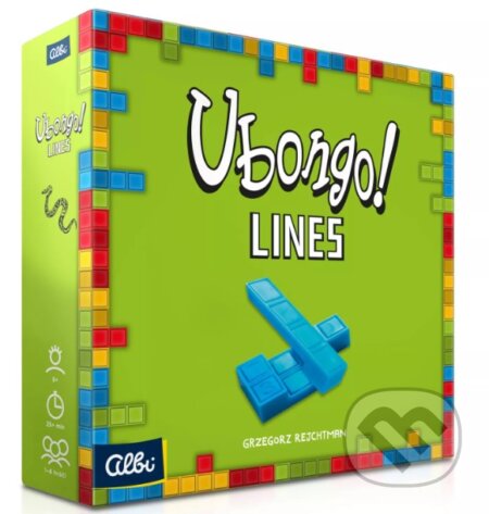 Společenská hra: Ubongo Lines (Albi). Albi, 2025 Společenská hra: Ubongo Lines (Albi). Albi, 2025