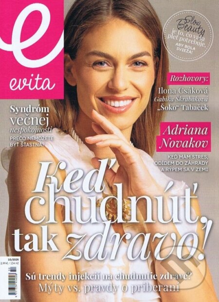 Evita magazín 10/2025 (MAFRA Slovakia). MAFRA Slovakia, 2025 Evita magazín 10/2025 (MAFRA Slovakia). MAFRA Slovakia, 2025