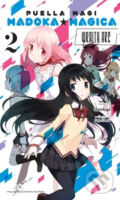 Kniha: Puella Magi Madoka Magica: Wraith Arc, Vol. 2 (Abigail Blackman, Noboru Akimoto, Magica Quartet a Hanokage Hanokage). Yen Press, 2022 Kniha: Puella Magi Madoka Magica: Wraith Arc, Vol. 2 (Abigail Blackman, Noboru Akimoto, Magica Quartet a Hanokage Hanokage). Yen Press, 2022