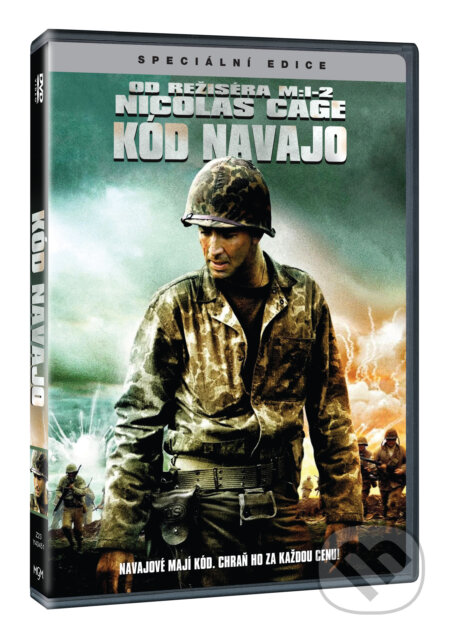 Film: Kód Navajo (John Woo) (DVD). Magicbox, 2025 Film: Kód Navajo (John Woo) (DVD). Magicbox, 2025