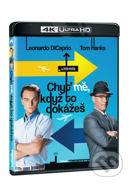 Film: Chyť mě, když to dokážeš (Steven Spielberg) (UltraHDBlu-ray). Magicbox, 2025 Film: Chyť mě, když to dokážeš (Steven Spielberg) (UltraHDBlu-ray). Magicbox, 2025