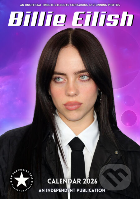 Nástěnný kalendář 2026: Billie Eilish (A3 29,7 x 42 cm) (Cure Pink). Cure Pink, 2025 Nástěnný kalendář 2026: Billie Eilish (A3 29,7 x 42 cm) (Cure Pink). Cure Pink, 2025