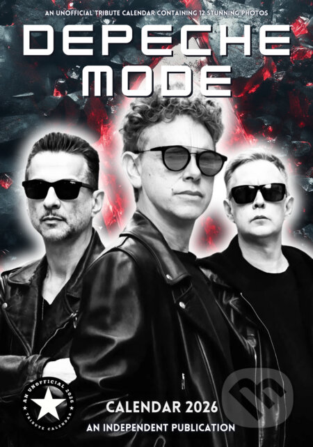 Nástěnný kalendář 2026: Depeche Mode (A3 29,7 x 42 cm) (Cure Pink). Cure Pink, 2025 Nástěnný kalendář 2026: Depeche Mode (A3 29,7 x 42 cm) (Cure Pink). Cure Pink, 2025