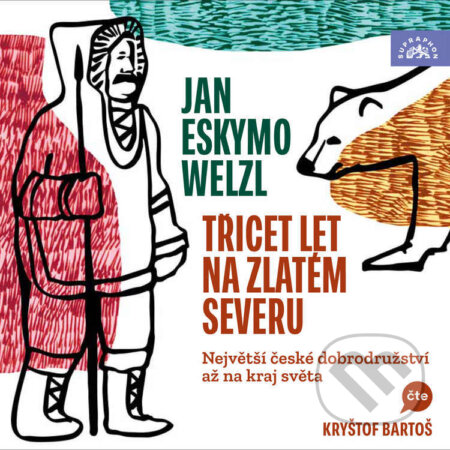 Audiokniha: Třicet let na zlatém severu (Jan Eskymo Welzl). Supraphon, 2025 Audiokniha: Třicet let na zlatém severu (Jan Eskymo Welzl). Supraphon, 2025
