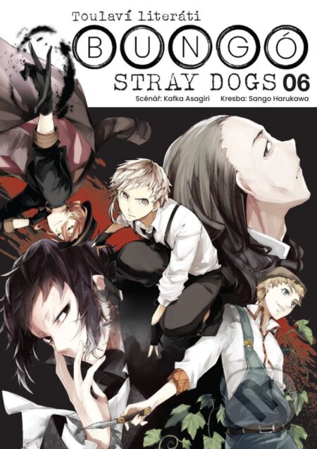 Kniha: Bungó Stray Dogs - Toulaví literáti 6 (Kafka Asagiri). Crew, 2025 Kniha: Bungó Stray Dogs - Toulaví literáti 6 (Kafka Asagiri). Crew, 2025