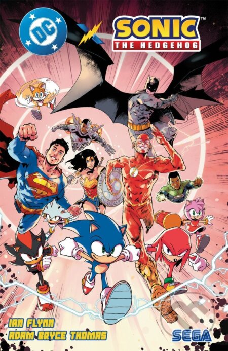 Kniha: DC x Ježek Sonic (Ian Flynn). Crew, 2025 Kniha: DC x Ježek Sonic (Ian Flynn). Crew, 2025