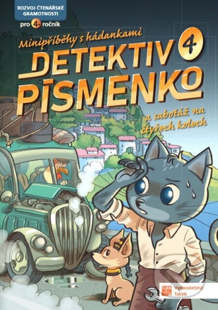 Kniha: Detektiv Písmenko 4 (Taktik). Taktik, 2025 Kniha: Detektiv Písmenko 4 (Taktik). Taktik, 2025
