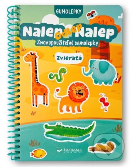Kniha: Nalep-odlep-nalep! Gumolepky: Zvieratá (Svojtka&Co.). Svojtka&Co., 2026 Kniha: Nalep-odlep-nalep! Gumolepky: Zvieratá (Svojtka&Co.). Svojtka&Co., 2026