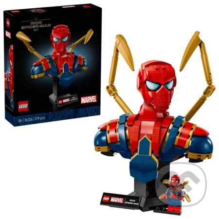 Společenská hra: LEGO® Marvel 76326 Busta Iron Spider-Mana (LEGO). LEGO Společenská hra: LEGO® Marvel 76326 Busta Iron Spider-Mana (LEGO). LEGO