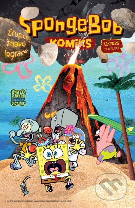 Kniha: SpongeBob 12/2025 (různí). Crew, 2025 Kniha: SpongeBob 12/2025 (různí). Crew, 2025