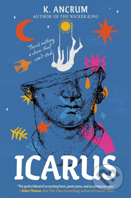 Kniha: Icarus (K. Ancrum). HarperCollins, 2025 Kniha: Icarus (K. Ancrum). HarperCollins, 2025