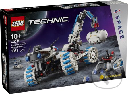 Společenská hra: LEGO® Technic 42211 Lunárny rover Lunar Outpost™ (LEGO). LEGO, 2025 Společenská hra: LEGO® Technic 42211 Lunárny rover Lunar Outpost™ (LEGO). LEGO, 2025